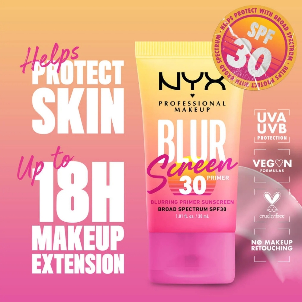 NYX Professional Makeup Blur Screen SPF 30 Primer